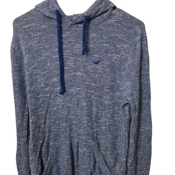 Hollister long sleeve shirt hoodie with drawstring mens size M - Picture 3 of 6